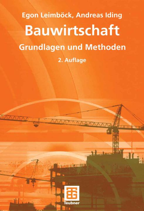 Produktbild Bauwirtschaft (Deutsch, Andreas Iding, Egon Leimböck, 2012)