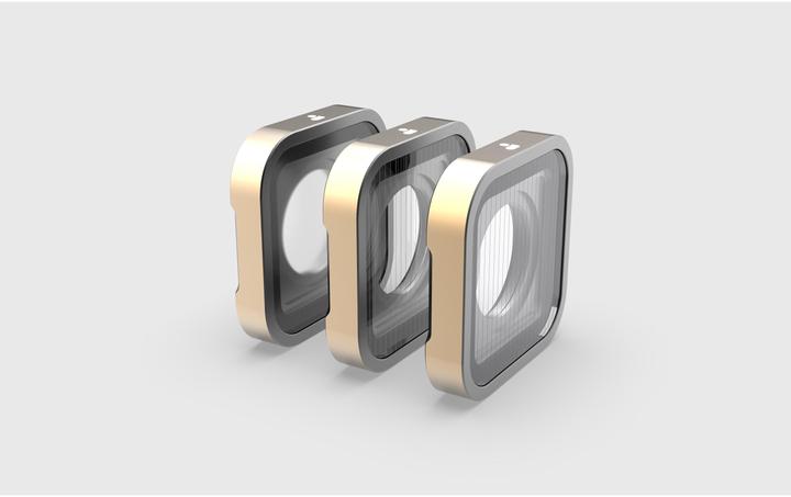 Actual product image PolarPro GoPro Hero 9, 10 & 11 3-Pack Mist(1/4), BlueMorphic and SilverMorphic (32.40 mm, Effect filter)