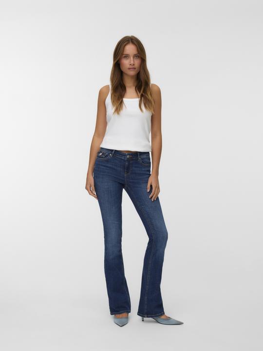 Actual product image Vero Moda VMCAMILLE Niedrige Taille Ausgestellt Jeans Ausgestellt (L)