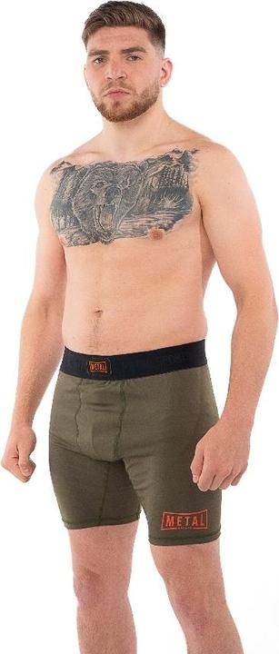Actual product image Metal Boxe Compression shorts (L, XL)