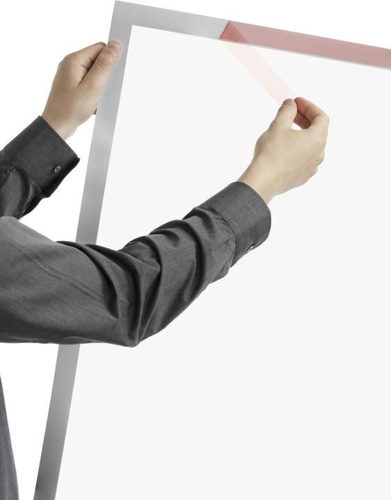 Actual product image Durable DURAFRAME® POSTER information frame, self-adhesive, for format A1, black, pack