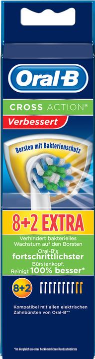 Actual product image Oral-B CrossAction 10 brush heads (10x)