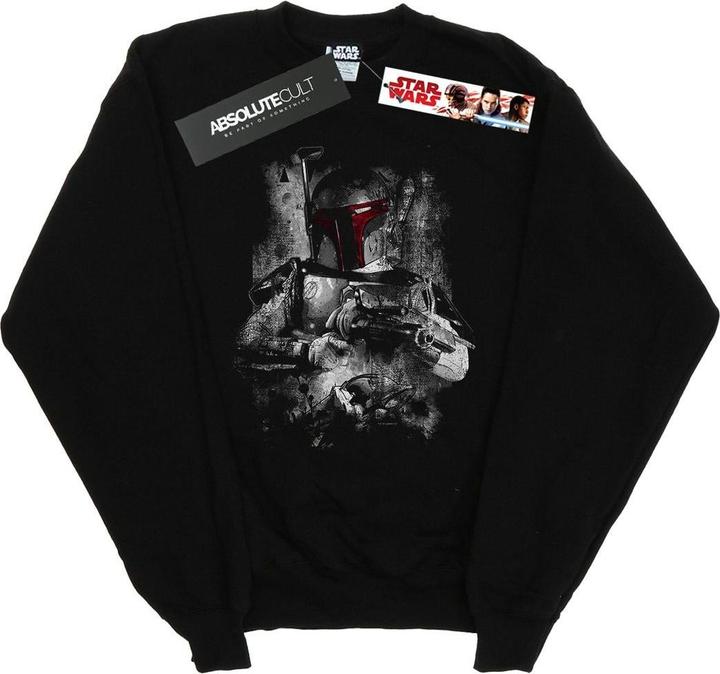 Produktbild Star Wars Boba Fett Distressed Sweatshirt (XL)