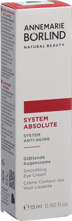 Actual product image Annemarie Börlind System Absolute Anti-Aging Eye Cream (Eye Care Cream, 15 ml, Day + Night)