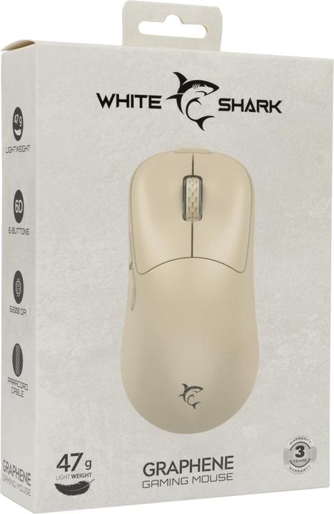 Actual product image White Shark Shark GM-5014 Graphene Beige (Cable)