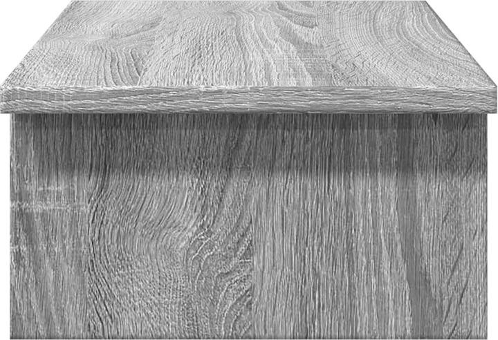 Produktbild vidaXL Monitorständer Schreibtischaufsatz Bildschirm Monitorerhöhung Grau Sonoma