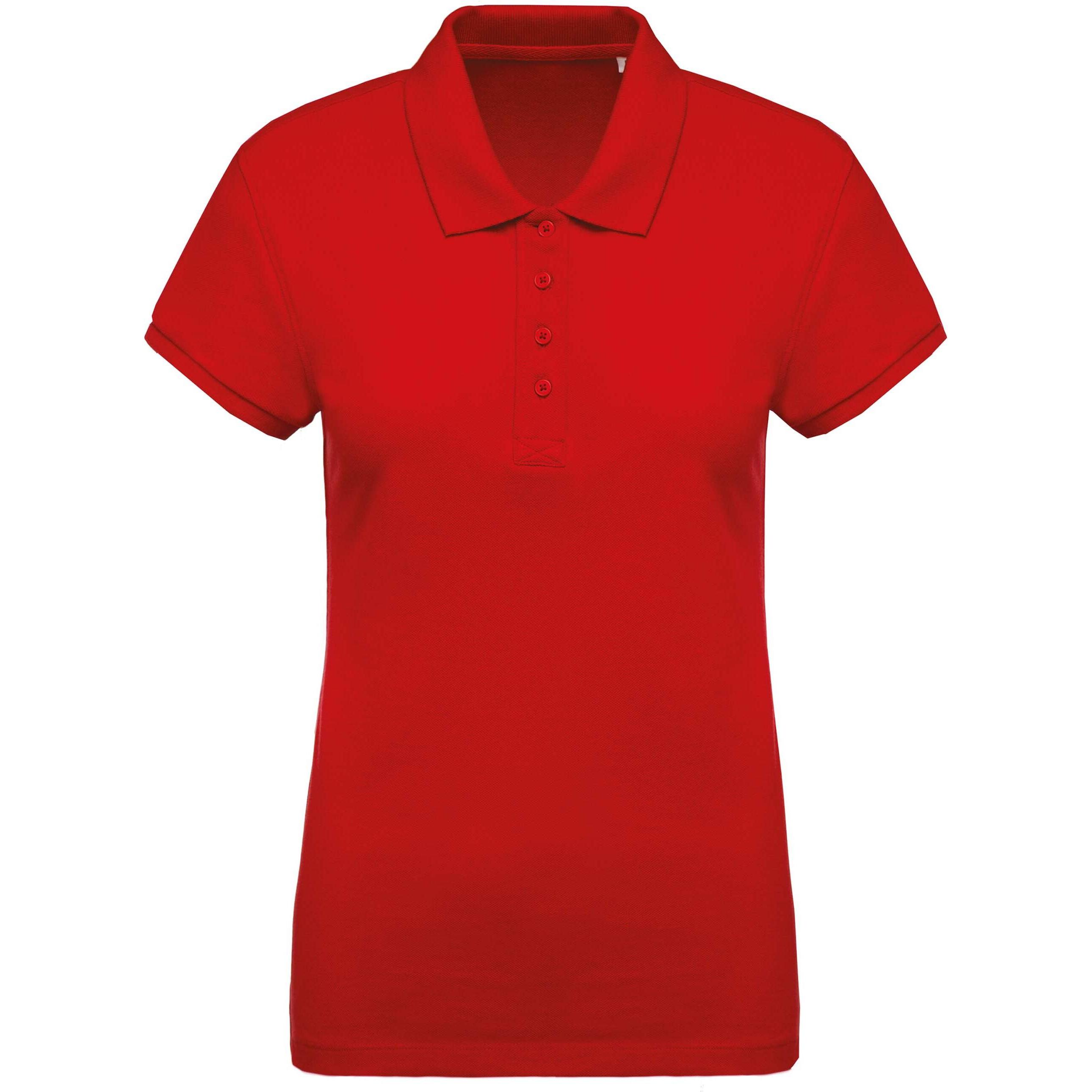 Kariban, Damen, Shirt, coton, Rot, (M)