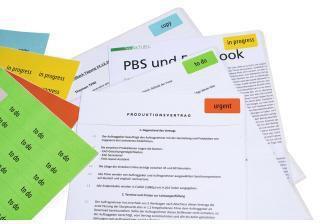 Produktbild HERMA Farbige Etiketten A4 ablösbar