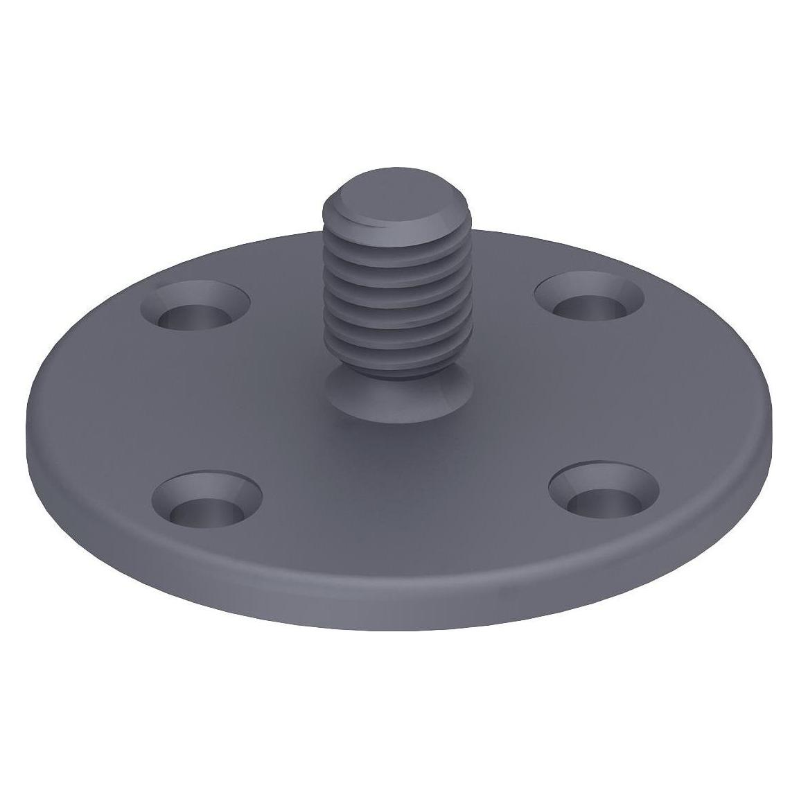 Railblaza Quikport VHB Mount, Mixed, 890-03408711, Black, n/a