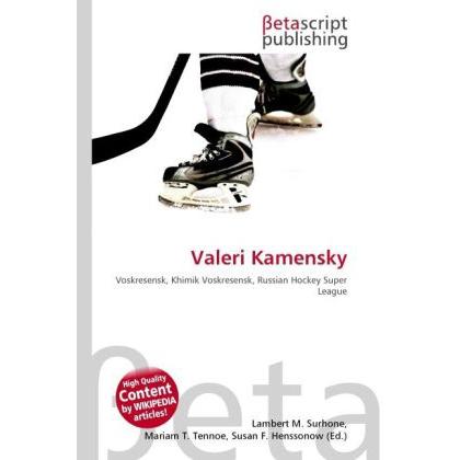 Valeri Kamensky, Ratgeber von Lambert M. Surhone, Miriam T. Timpledon, Susan F. Marseken