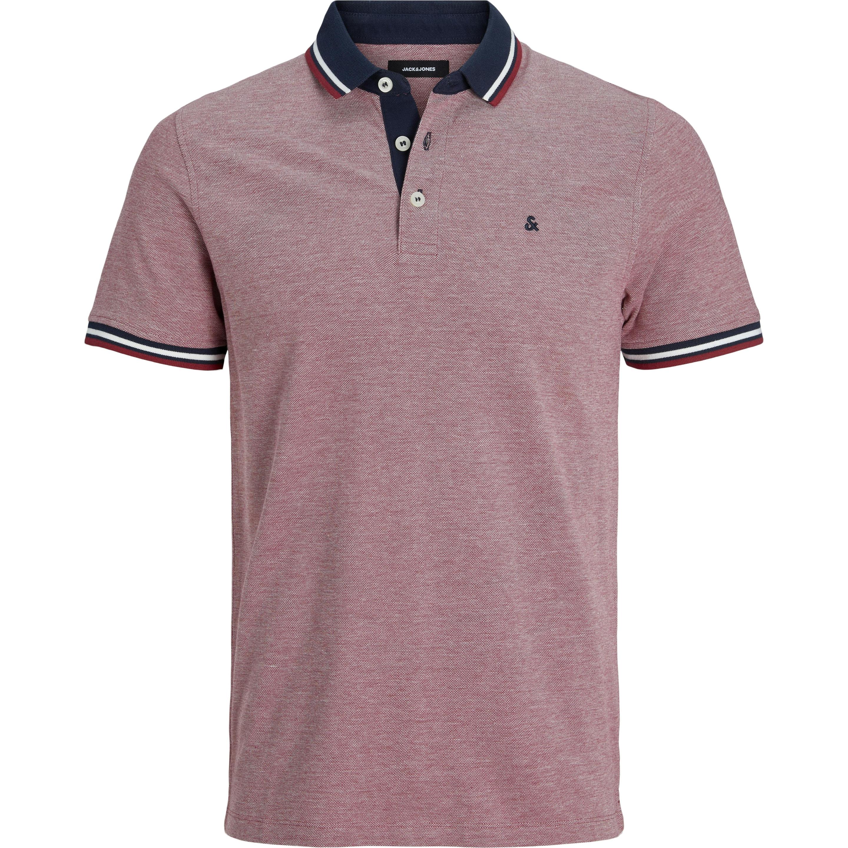 Jack & Jones, Herren, Shirt, Paulos, Rot, (XXL)