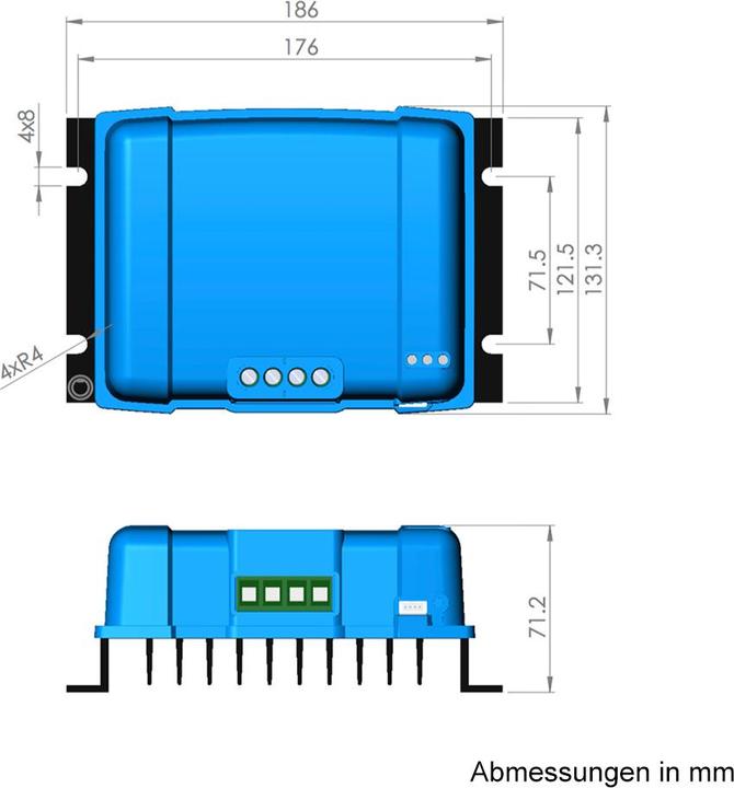 Actual product image Victron Energy BlueSolar MPPT 100/30