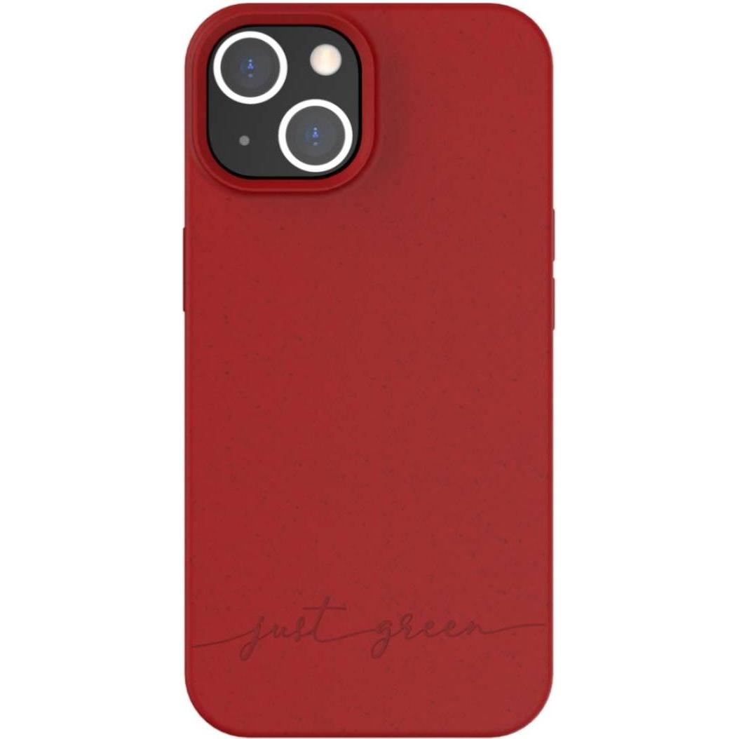Bigben Bio Case (Apple iPhone 14), Smartphone Hülle, Rot