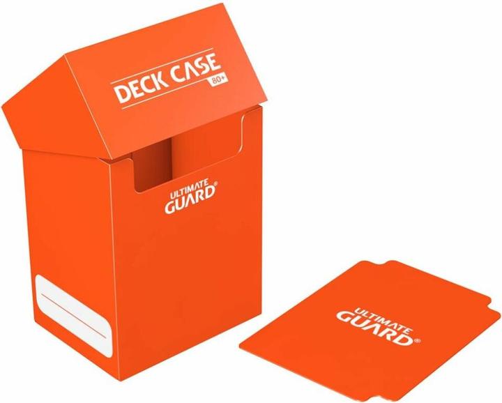 Actual product image Ultimate Guard UGD010259 - Deck Case - for 80+ Cards, Standardsize, orange