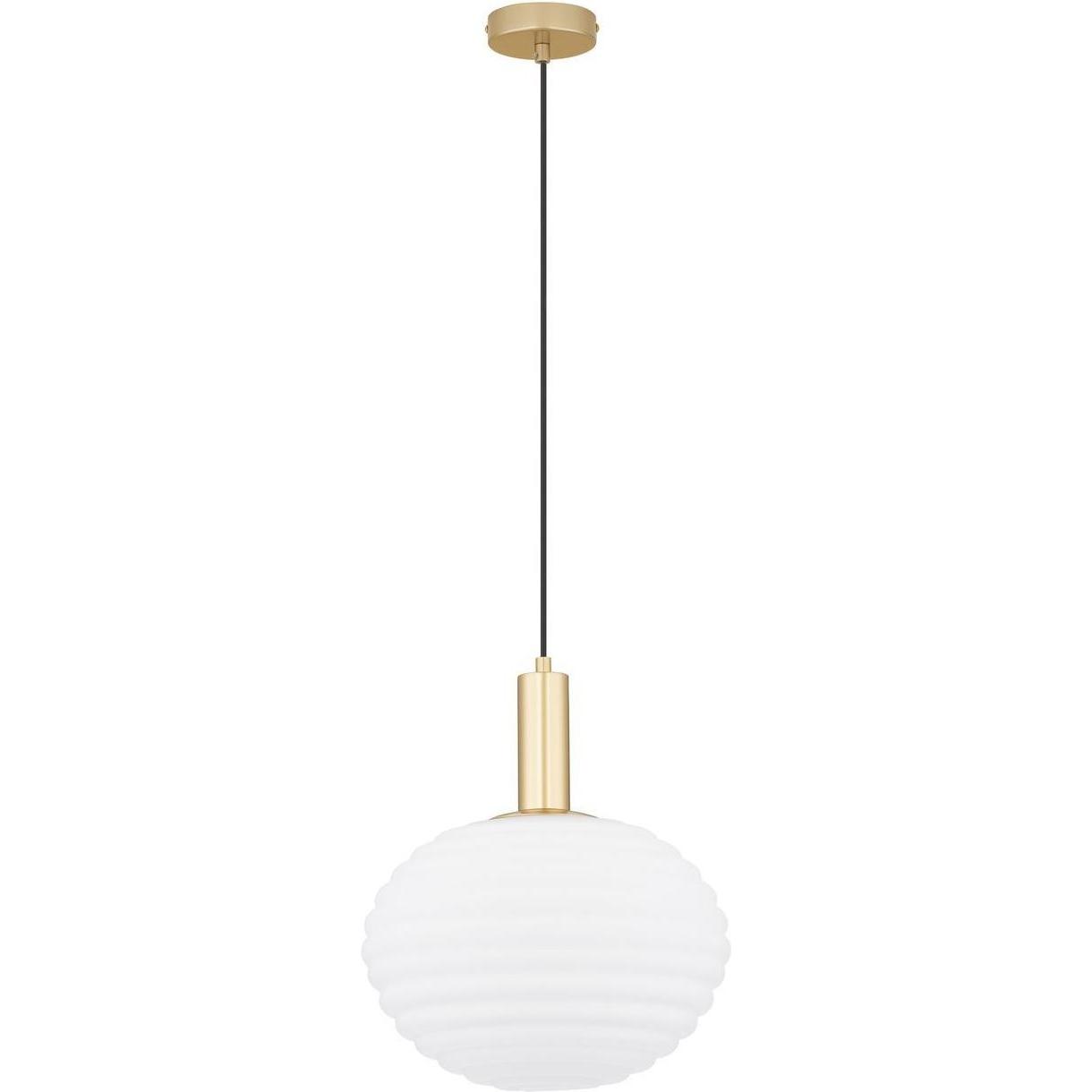 Nova Luce, Pendelleuchte, ALLEN Pendelleuchte E27 Gold 120x32cm dimmbar 9028843