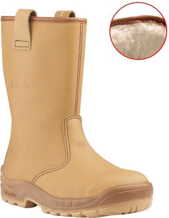 Produktbild U-Power Winterschlupfstiefel Jalartic SAS Grösse 47 beige S3 SRC EN ISO 20345 AP-23-Leder (S3, 47)