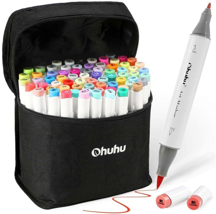 Ohuhu Honolulu B art marker (72 x)