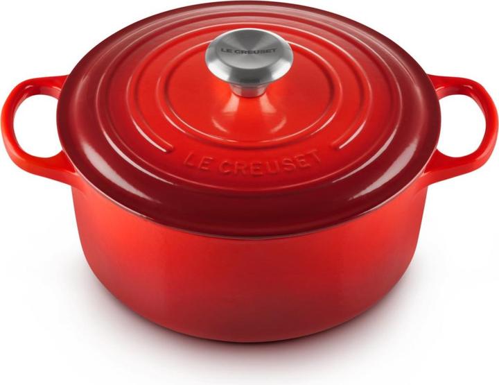 Produktbild Le Creuset Signature (24 cm, Bräter + Schmortopf, Gusseisen)