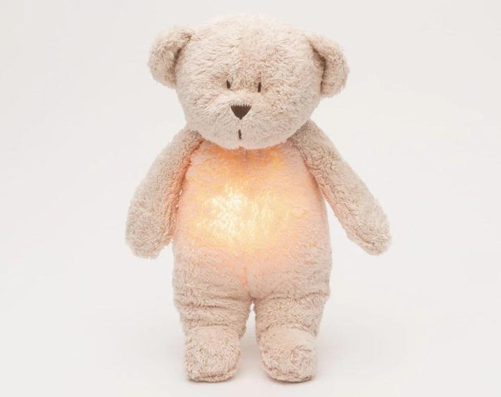 Moonie The organic Humming Bear with Lamp Rose 2.0