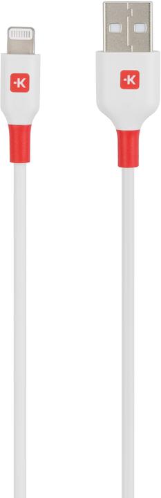 Image du produit Skross Câble USB USB to Lightning Cable, 2,0m blanc (2 m, USB 2.0, 28 W)