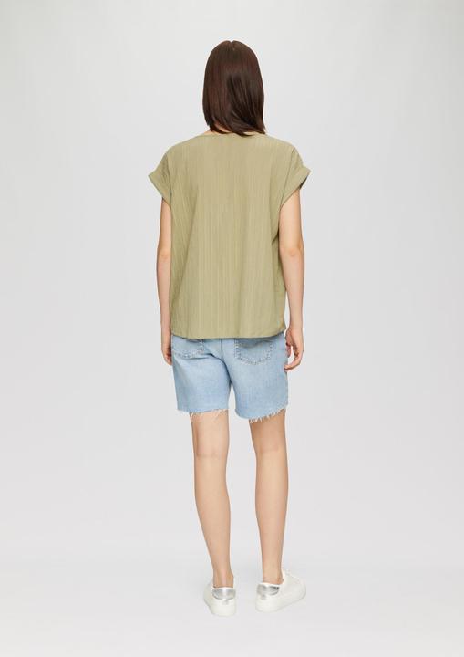 Produktbild S.Oliver Bluse Oversize-Bluse mit Strukturmuster (32)