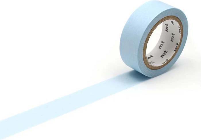 Produktbild MT Klebeband Washi Masking Tape Basic Pastell Cyan 15mmx7m (15 mm)