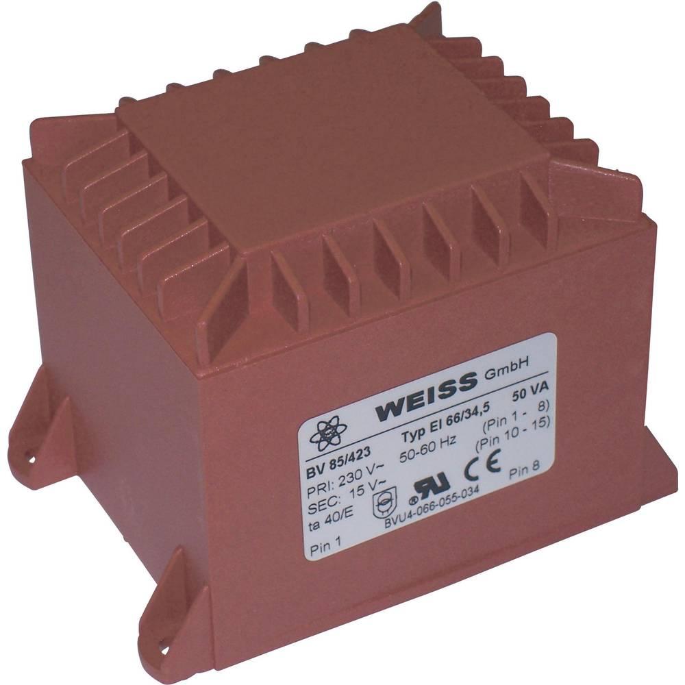 Weiss Elektrotechnik EI 66-Printtransformator 50 VA, Transformator