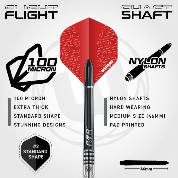 Produktbild Winmau Dartboard / Surround Bundle Blade 360, 5345