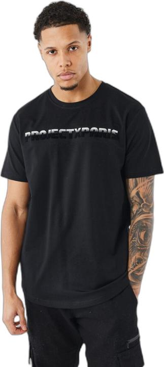 Produktbild Project X Paris T-Shirt mit gradientem Flockdruck (S)
