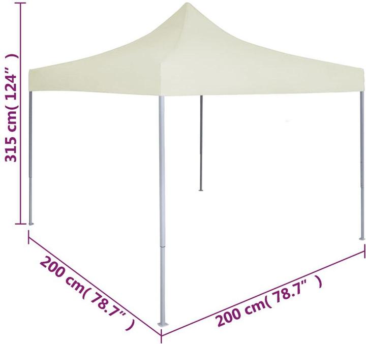 Produktbild vidaXL Kaliyah (200 cm, 200 cm)