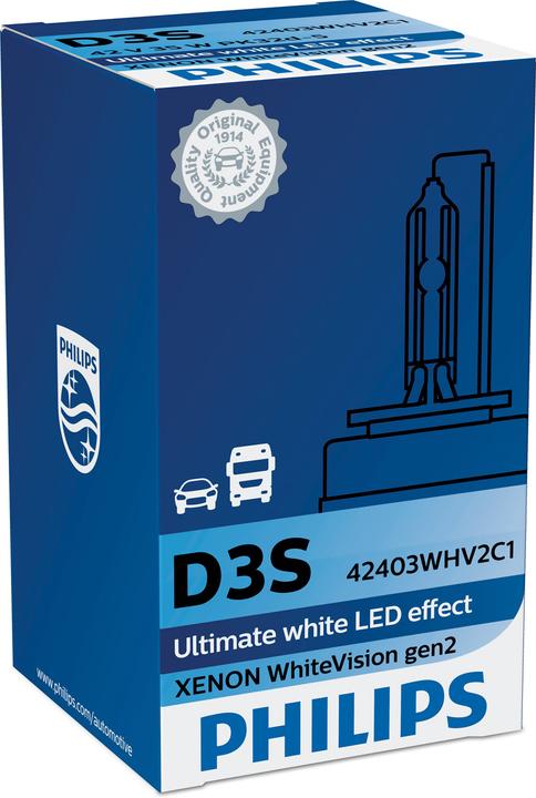 Produktbild Philips Xenon WhiteVision (D3S)