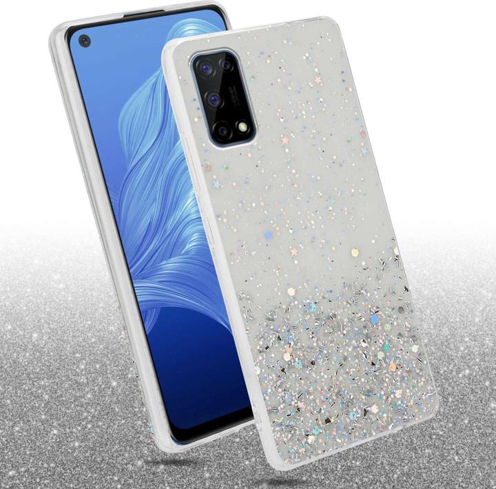 Immagine prodotto Cadorabo Custodia per Realme 7 4G TPU funkelnder Glitter (Realme 7)