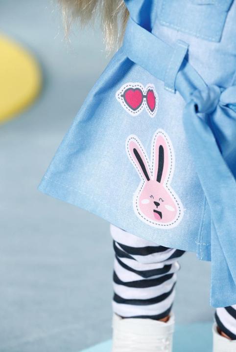 Actual product image Zapf Creation BABY born Deluxe Jeans Dress, 43cm