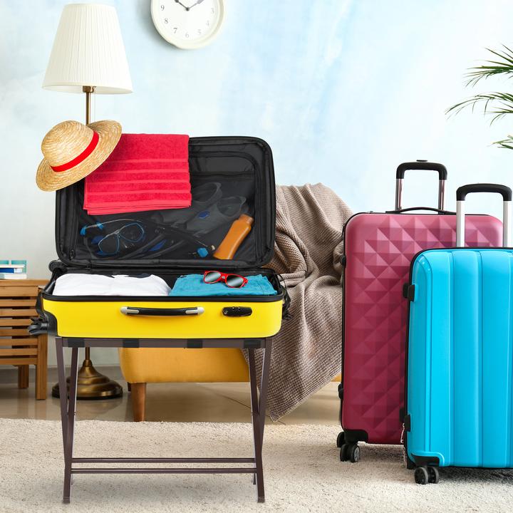 Actual product image Relaxdays suitcase rack (Suitcase rack)