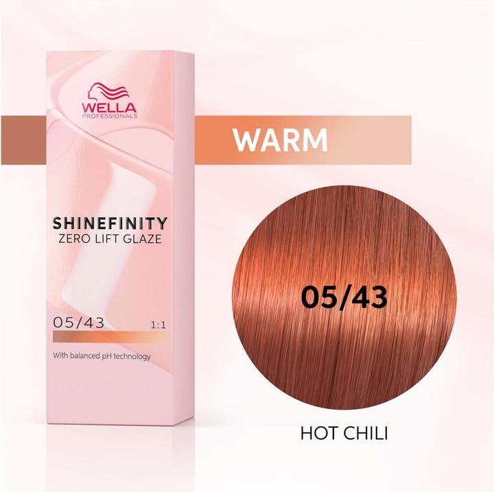 Produktbild Wella Shinefinity (05, 43 - Hot Chili)