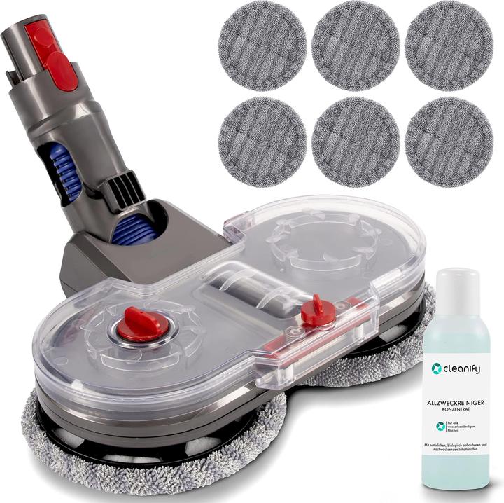 Actual product image Cleanify Mop Attachment for Dyson V7-V15