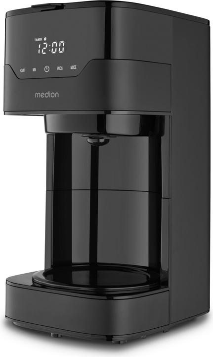Produktbild Medion MD18458sm Kaffeemaschine mit Thermoskanne schwarz