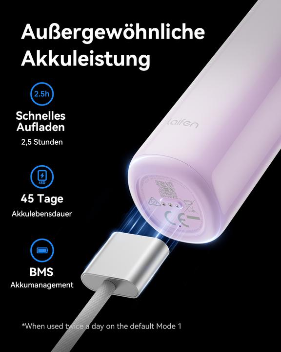 Image du produit Laifen Wave ABS Pur (Brosse à dents oscillo-rotative)