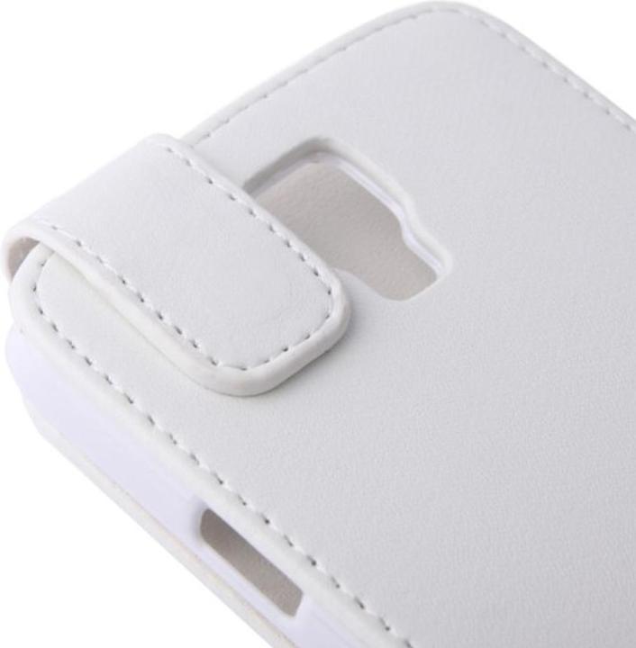 Produktbild König Design Schutzhülle Flip Tasche für Handy Samsung Galaxy S4 Active GT I9295 Weiss (Samsung Galaxy S4 Active)