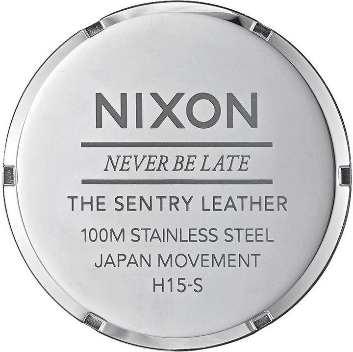 Produktbild Nixon Sentry Leather (Analoguhr, 42 mm)