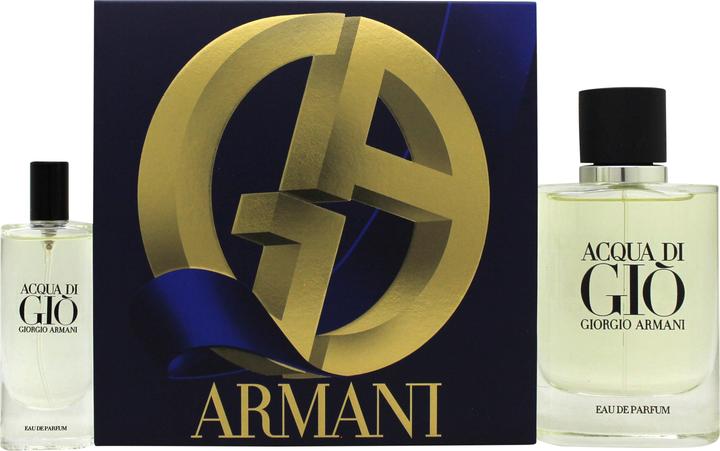 Produktbild Giorgio Armani Acqua Di Gio Pour Homme - EDP 75 ml (plnitelnÃ¡) + EDP 15 ml (Eau de Parfum, 75 ml)