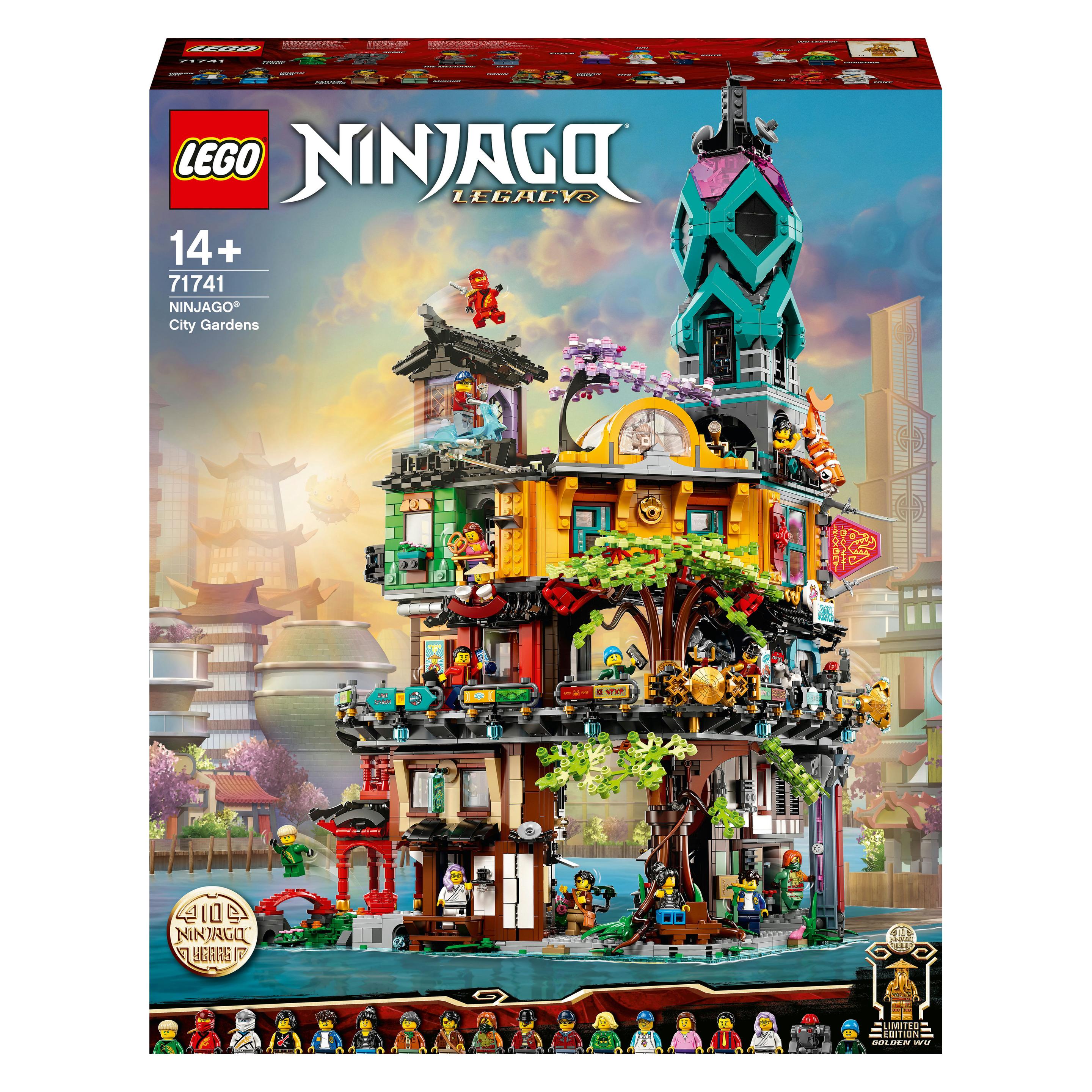 LEGO Die Gärten von NINJAGO City (71741, LEGO Ninjago, LEGO Seltene Sets) (71741)