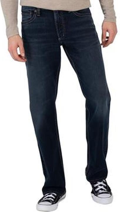 Produktbild Silver Jeans Zac Entspannte Passform Gerade Bein Jeans (36)