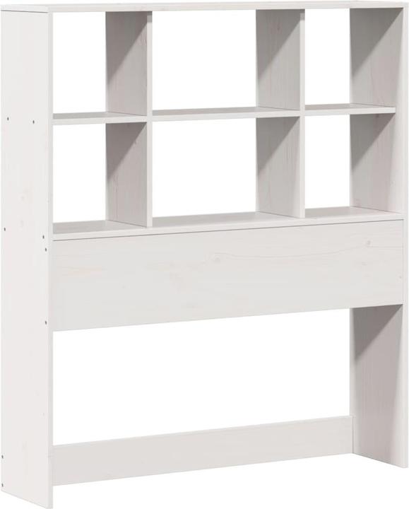 Actual product image VidaXL Bed with shelf without mattress pine (160 x 200 cm)