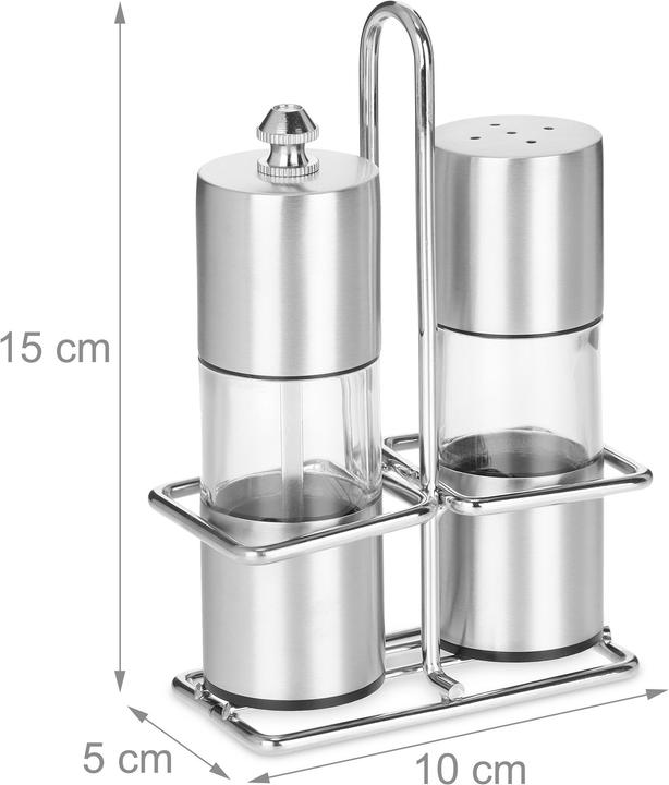 Actual product image Relaxdays Spice shaker (Pepper, Salt, Various spices)