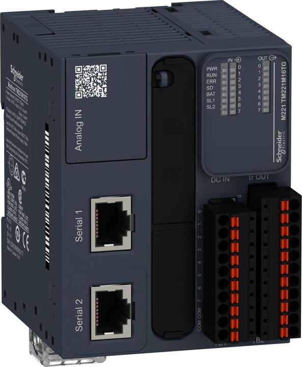 Produktbild Schneider Electric CONTROLLER M221-16IO Tr.PNP Modular Spri