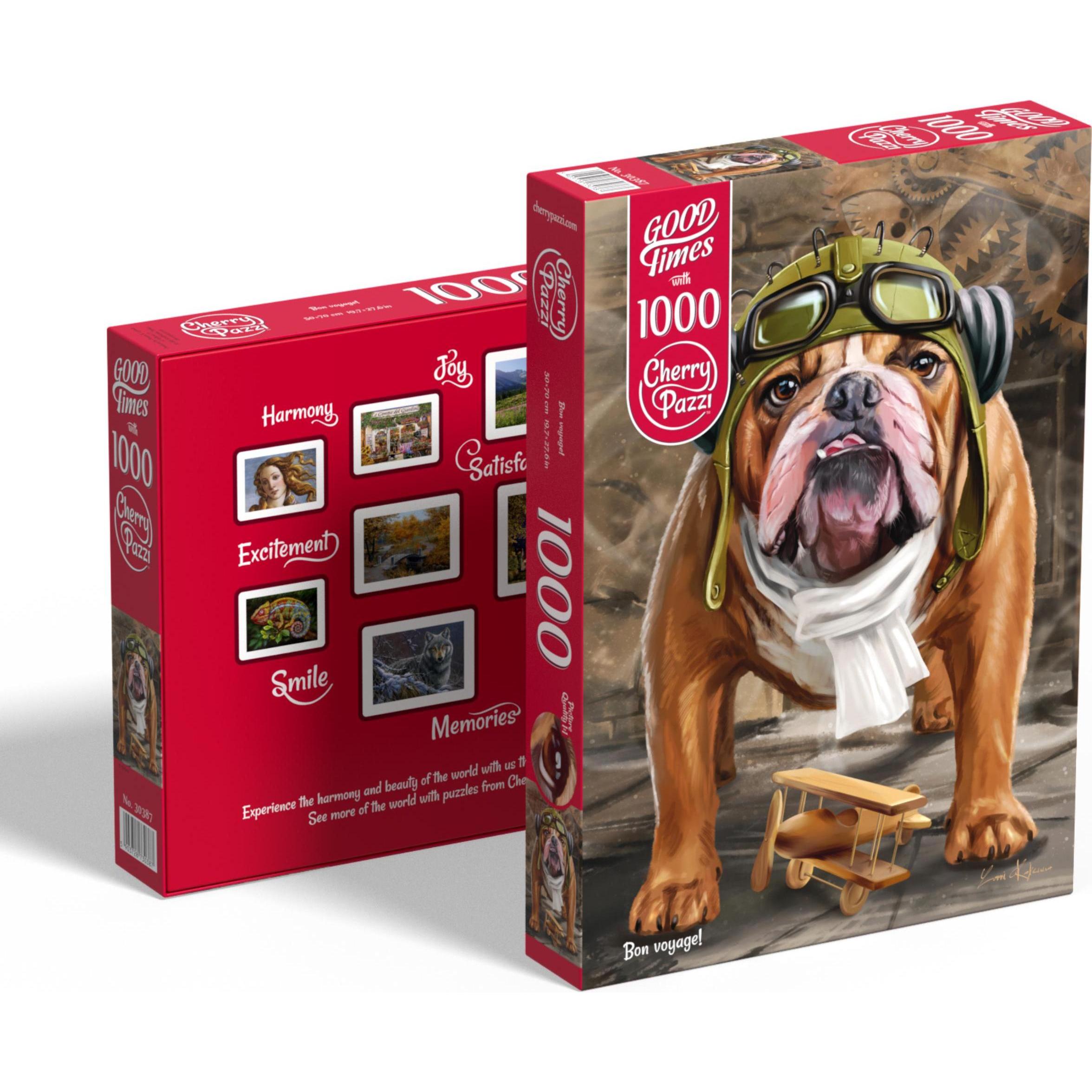 Thumbnail - Cherry Pazzi Puzzle Gute Reise! 1000 Teile (1000 Teile)