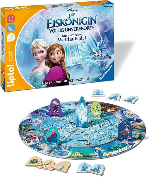 Produktbild tiptoi Disney Die Eiskönigin - Völlig unverfroren: Das verdrehte Wettlaufspiel (Deutsch, 4 - 7 Jahre)