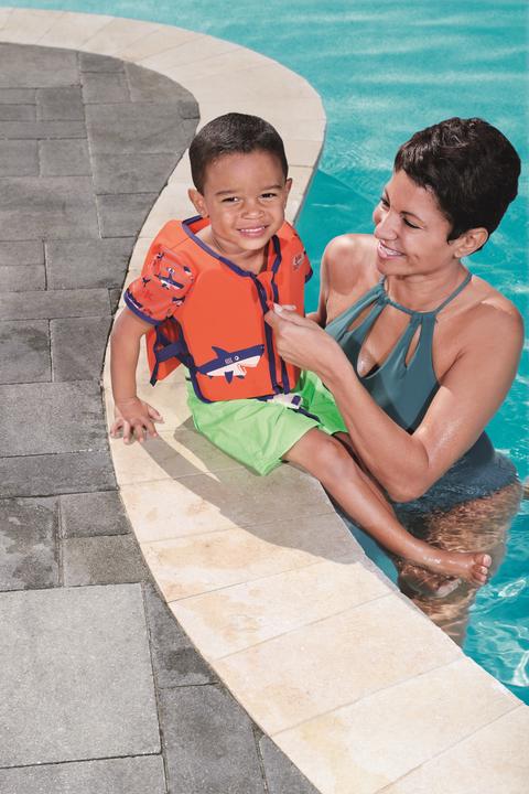 Produktbild Bestway swimming vests with sleeves, 18-30kg, 3-6 years, assorted, 32147 (bis 30 kg)