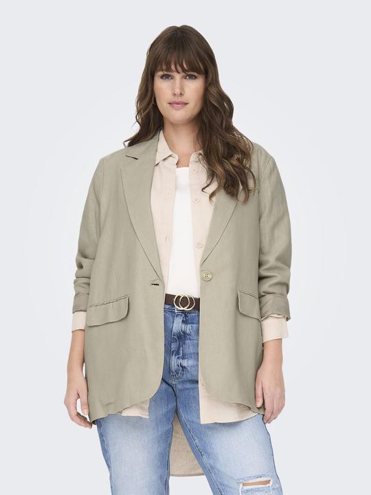 Produktbild Only Locker geschnitten Reverskragen Curve Blazer Klassischer Blazer (M)